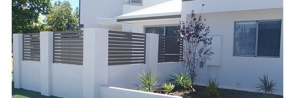 Powder Coated Aluminium Slats Fencing Perth Alislat