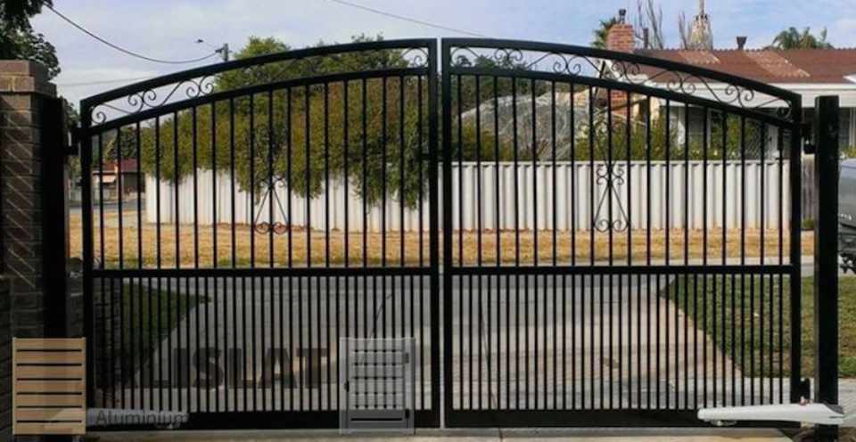 Aluminium Fencing Perth, Wrought Iron, Tubular Fencing, Spear Top 